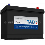 TAB POLAR 6СТ-75 о. п. Азия бортик (57529) TAB POLAR 6СТ-75 о. п. Азия бортик (57529)