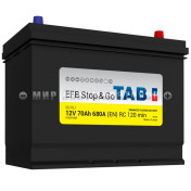 TAB EFB 6СТ-70 о.п. Азия бортик (57029) TAB EFB 6СТ-70 о.п. Азия бортик (57029)