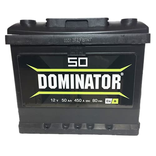 Аккумулятор автомобильный 50. Аккумуляторная батарея Dominator 60 a/h п.п (l2.1). Аккумулятор Доминатор 60. 560107060 Аккумулятор Dominator. Аккумулятор Dominator, 225 LR (О.П.), шт.