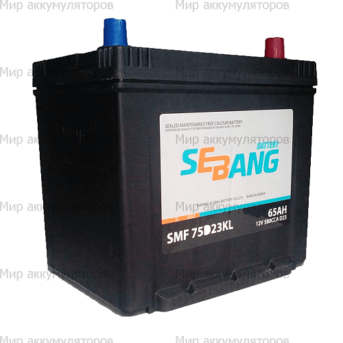 SEBANG 6СТ-65 (70D23L) обр. SEBANG 6СТ-65 (70D23L) обр.