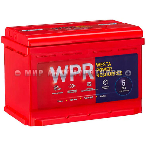 WPR 74 о.п. WPR 74 о.п.