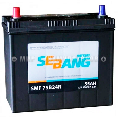 SEBANG 6СТ-55 (75B24R) т/кл. SEBANG 6СТ-55 (75B24R) т/кл.
