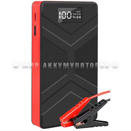 Пусковое устройство для автомобиля (400 A), портативный бустер (20000 mAh) Пусковое устройство для автомобиля (400 A), портативный бустер (20000 mAh)
