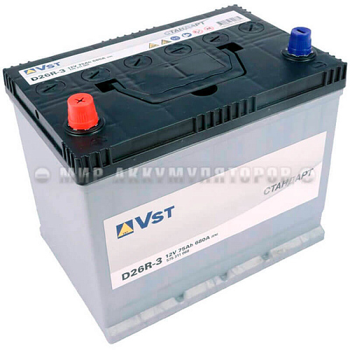 VARTA Стандарт 75 а/ч (пр.пол.) ((575 311 068) Asia (толс.кл.) VARTA Стандарт 75 а/ч (пр.пол.) ((575 311 068) Asia (толс.кл.)